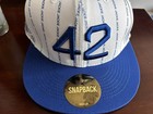 Baseballism Jackie Robinson 42 'Jackie' Pinstripe Cap Brand New Dodgers — photo 2