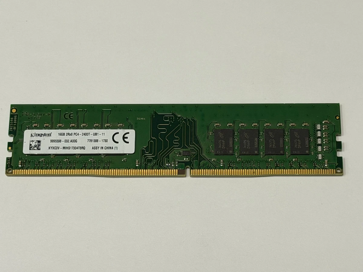 Kingston PC4-19200 (DDR4-2400) Bus Speed DIMM Computer Memory (RAM