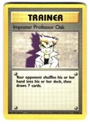 Imposter Professor Oak 73/102 Rare Base Set Unlimited Pokemon Lightly Played