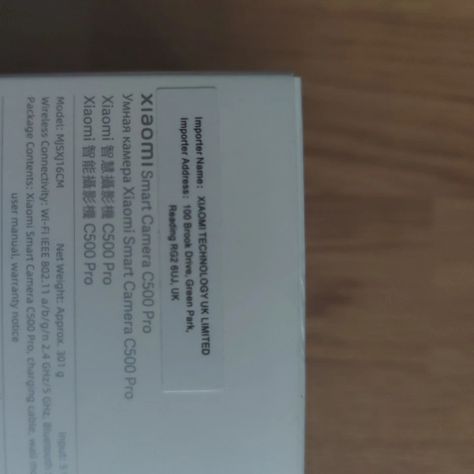 Cámara inteligente Xiaomi C500 Pro Foto 3 de 3