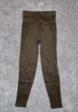 H&M Sport High-Waisted Brown Leggings