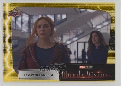2022 Marvel Studios' WandaVision Mind Stone Yellow Wanda Maximoff #71 15fy