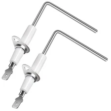 2 Pack SEN01114 Furnace Flame Sensor for 7.1×3.4 inches, White & Grey 