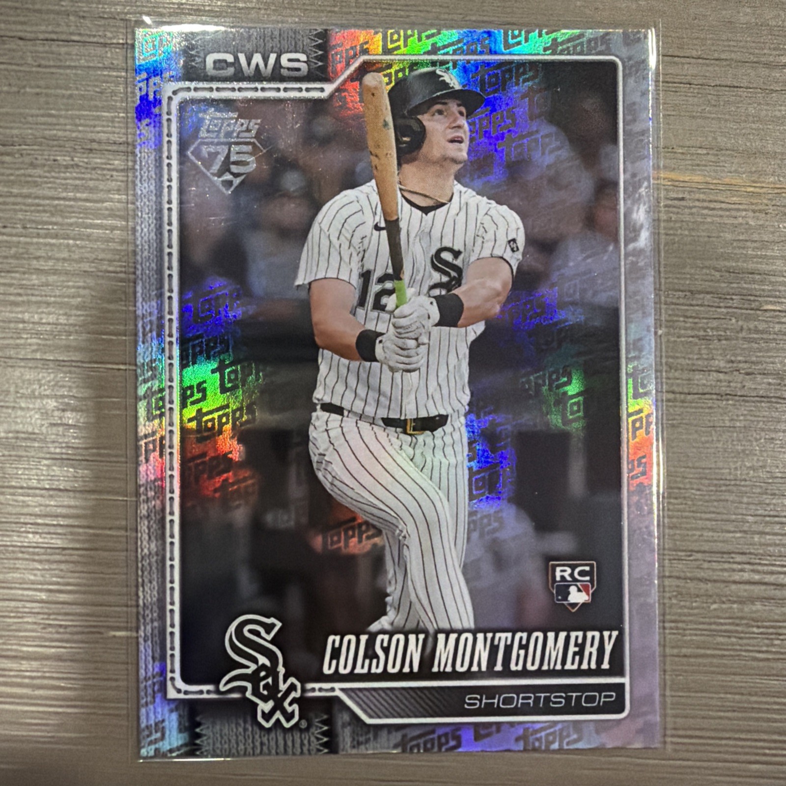 Colson Montgomery RC 2026 Topps Fanatics Exclusive Topps Foil Pattern #157