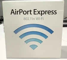 Apple AirPort Express 802.11n Base Station A1264 (1st Gen) Wifi Router/ Extender