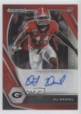 2021 Panini Prizm Draft Picks Red 106/199 DJ Daniel #DPA-DJD Auto 0z8y