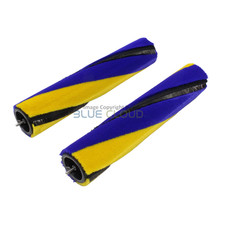 x2 Fluffy Optic Cleaner Head BRUSHROLL BRUSH Soft for Dyson V15 V15s  971634-01