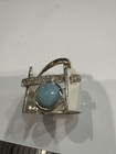 Marahlago 925 11g Dante Ring Laramar Gemstone White Topaz 1/2” Wide Size 6.25-.5 — photo 1