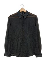 MANGO SUIT Camicia blusa Donna Camicetta a blusa Taglia IT 38 nero elegante