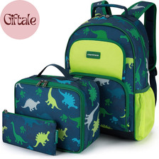 Kids Backpack for Boys Girls 4-8 Kindergarten Elementary School Backpack with Lu