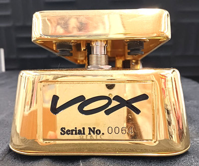 VOX V847GP All Gold Limited Wah Guitar Effect Pedal Made in USA