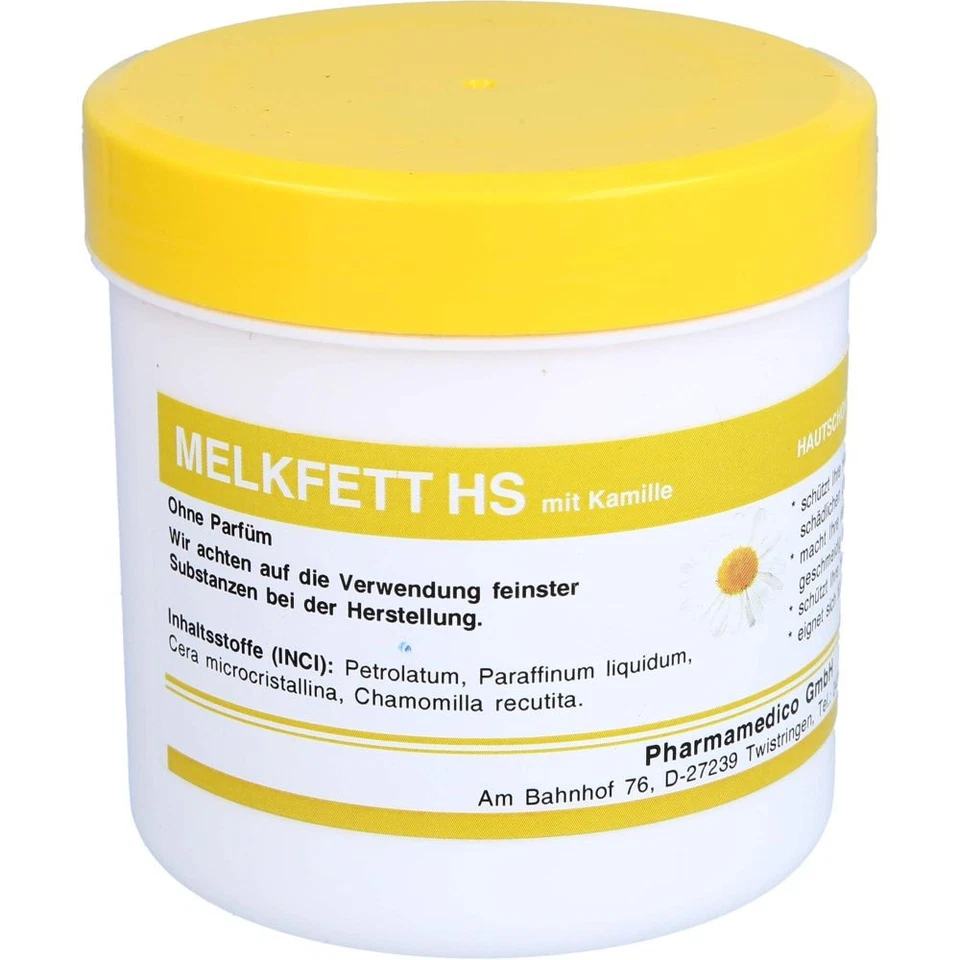 PHARMAMEDICO GMBH MELKFETT HS mit Kamille Salbe 250 ml PZN04131383
