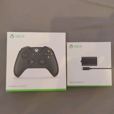 Microsoft Xbox One Wireless Controller 1708 kabellos mit Play & Charge Kit