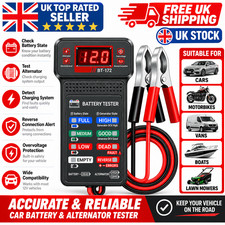 12V Car Battery Tester Alternator Charging Checker LED Digital Display Analyser
