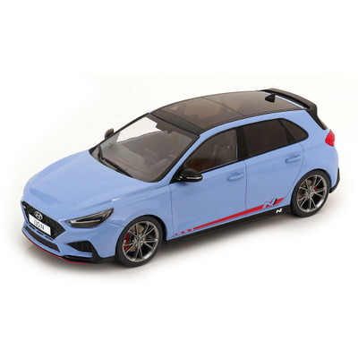 HYUNDAI i30 N LIGHT 2022 BLUE 1:18 Modelcargroup Auto Stradali -D- Neues Modell