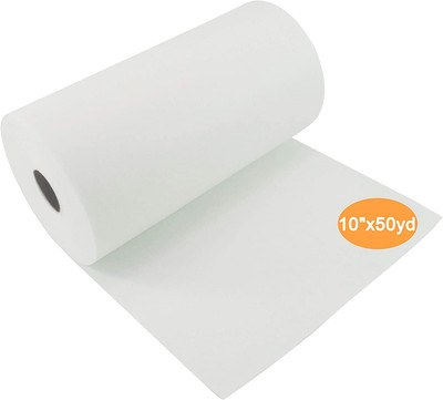 Cut Away Machine Embroidery Stabilizer Backing 10'' X 50 Yd Roll - Medium Weight 