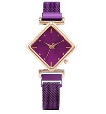 Women Wristwatch Luxury Quartz Diamond Shape Watches Casual Ladies Watch Gifts