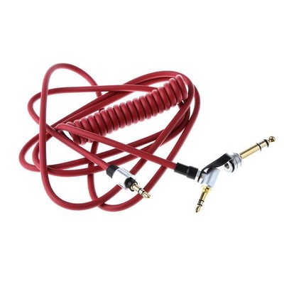 Ersatz Audiokabel (AUX) mit 3,5 mm und 6,5 mm Durchmesser für Monster Beats Pro