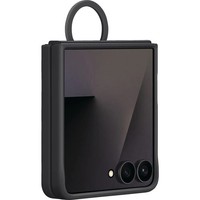 Samsung Silicone Ring Case HandyhüLle Backcover Schwarz FüR Galaxy Z Flip7