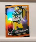 2025 Panini Prizm Football Orange Xavier McKinney #66