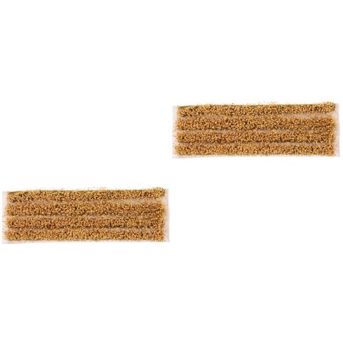 Set 2 Strisce da Tavolo Sabbia Statica Decorazione Erba Finta Modello - Foto 11 di 12