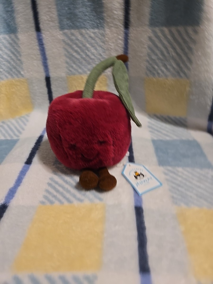 Amuseable Cherry Jellycat New with Tags NWT Rare Retired