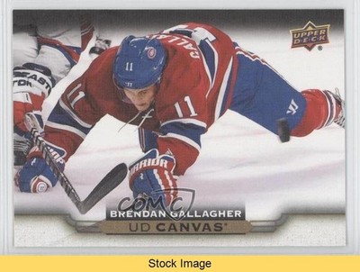2015-16 Upper Deck UD Canvas Brendan Gallagher #C167 READ 2js