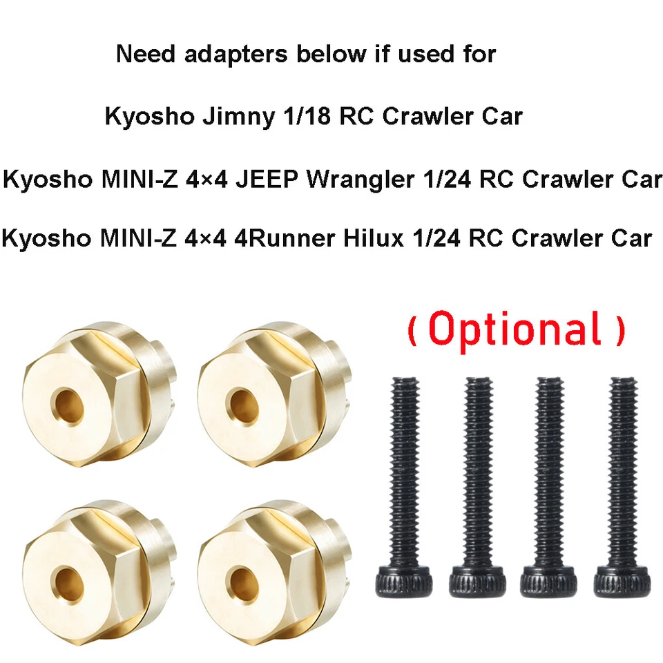 AXSPEED Für Kyosho Mini-Z 4x4 1/18 Jimny 1/24 Wrangler Hilux Rad Felge Reifen - Bild 3 von 4