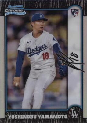 2024 Bowman Chrome - Yoshinobu Yamamoto #BC25-4 for sale | eBay