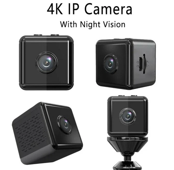 Mini WLAN Kamera Wireless IP Wifi Camera 1080P HD Überwachungkamera Live Cam Neu - Bild 3 von 4