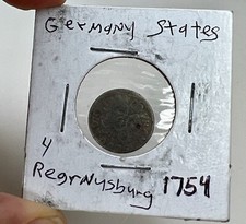 Bremen 1754 1 Silver Groten German States KM#213 -  95318
