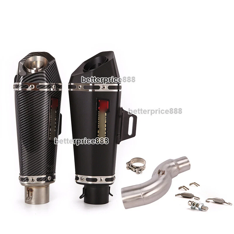 Silenciador de tubo de escape de enlace medio con DB Killer para motocicleta Honda CTX700 Foto 2 de 4