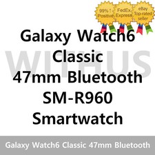SAMSUNG Galaxy Watch6 Classic 47mm Bluetooth SM-R960N Smartwatch - Tracking
