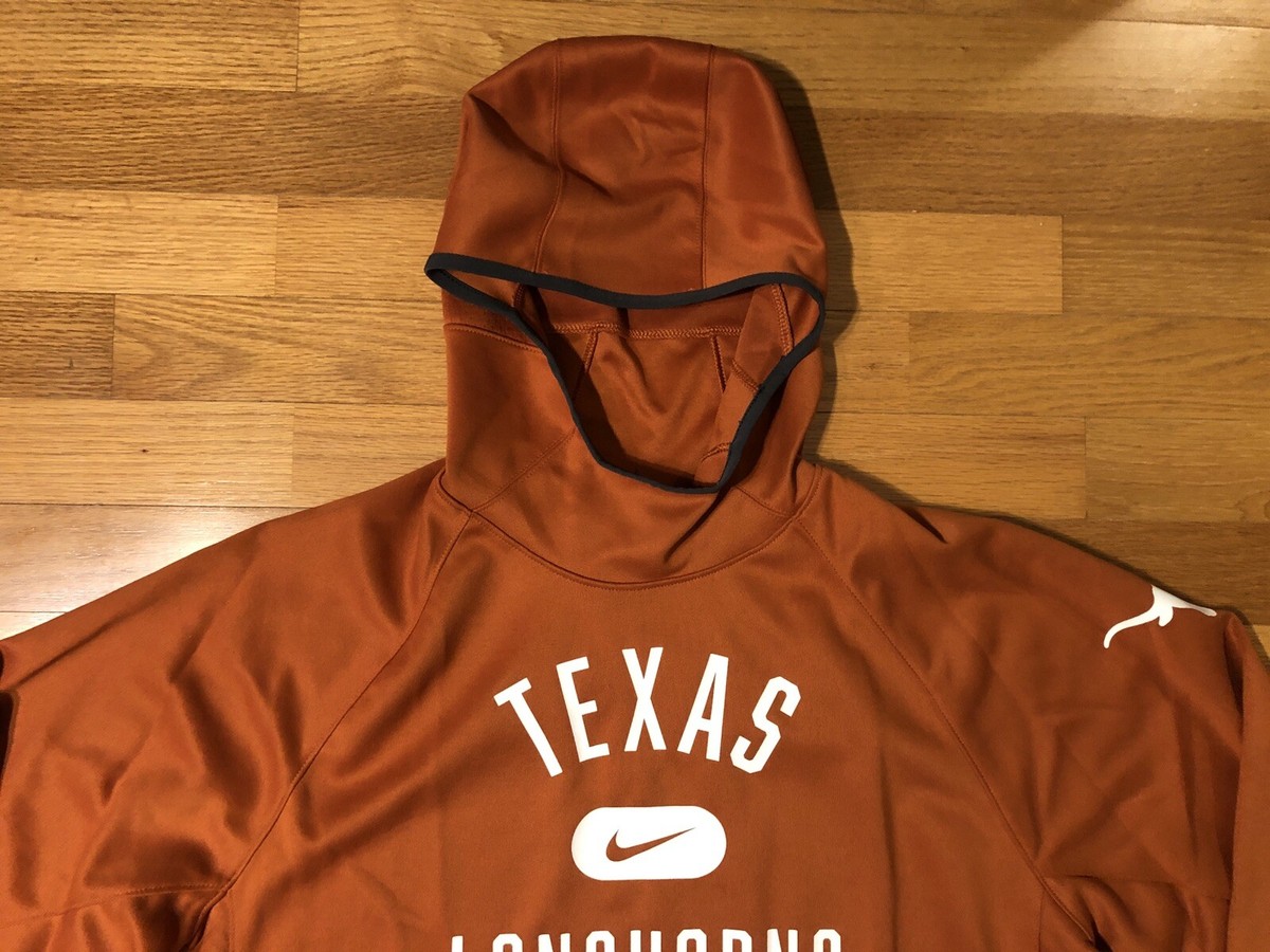 New L Nike Texas Longhorns Orange Kevin Durant KD Pullover Hoodie