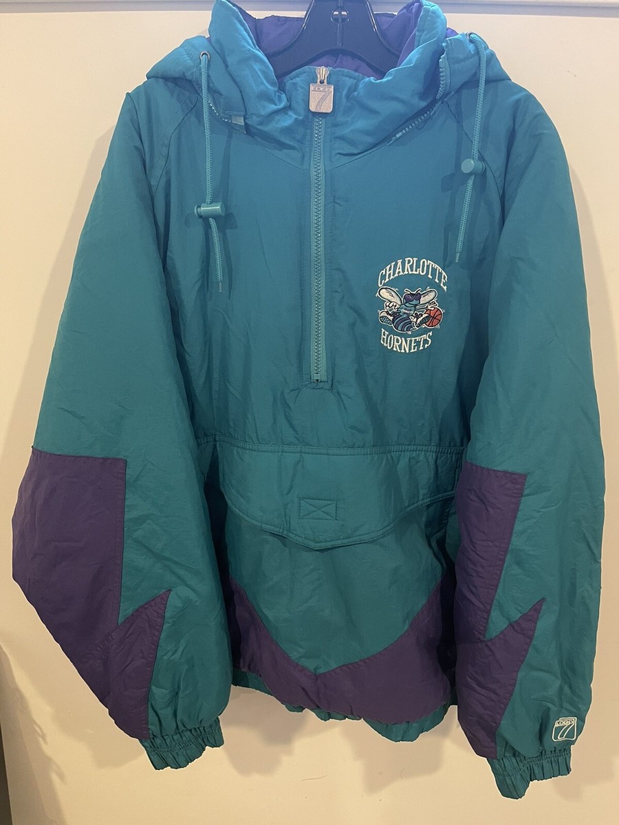 n*a様 CHARLOTTE HORNETS ブラックジャケット NBA Vintage Charlotte Hornets Jacket NBA Nutmeg USA - Etsy