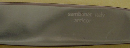 Vintage Florence 18/10 Inox di Sambonet Italy Coltello 9 1/8 - Foto 3 di 3