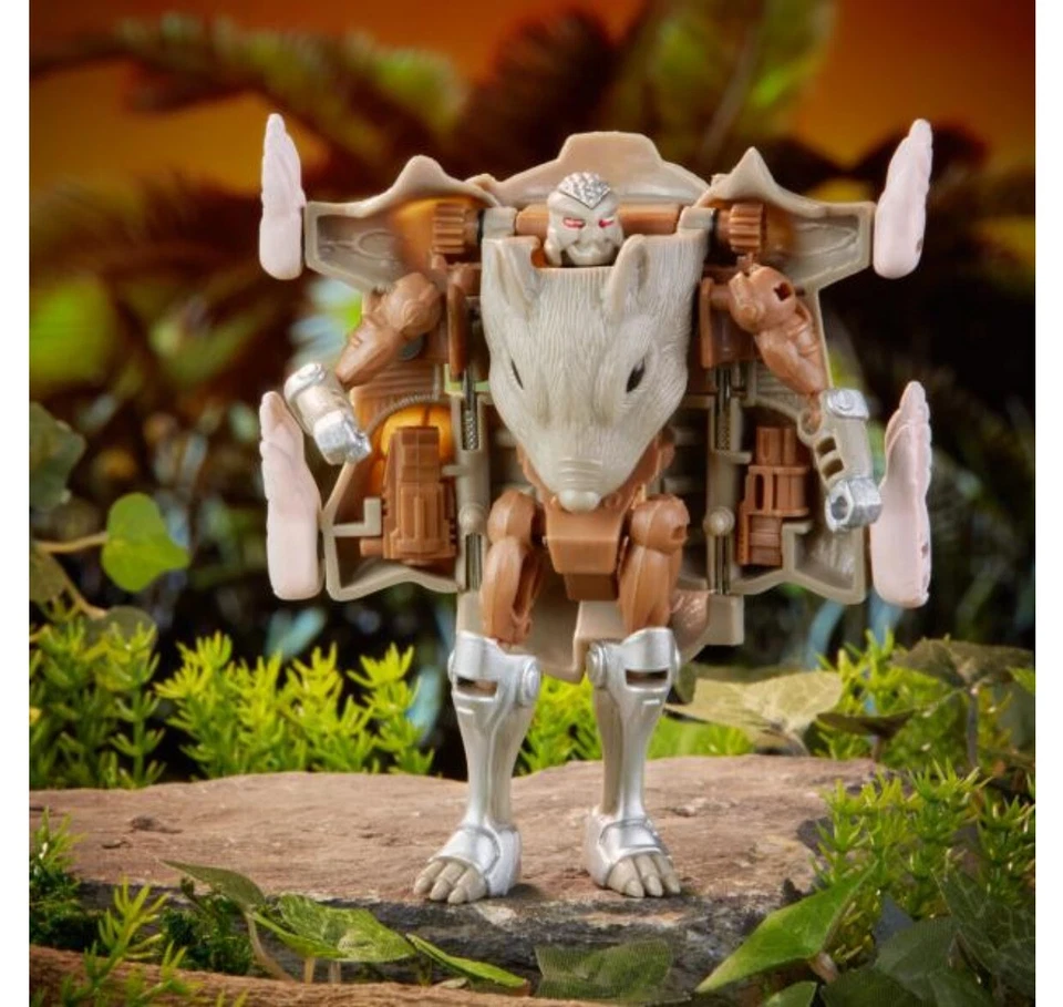 Nuevo Transformers Rattrap Beast Wars Maximal Hasbro Figura de Acción Juguetes En Stock Foto 4 de 4
