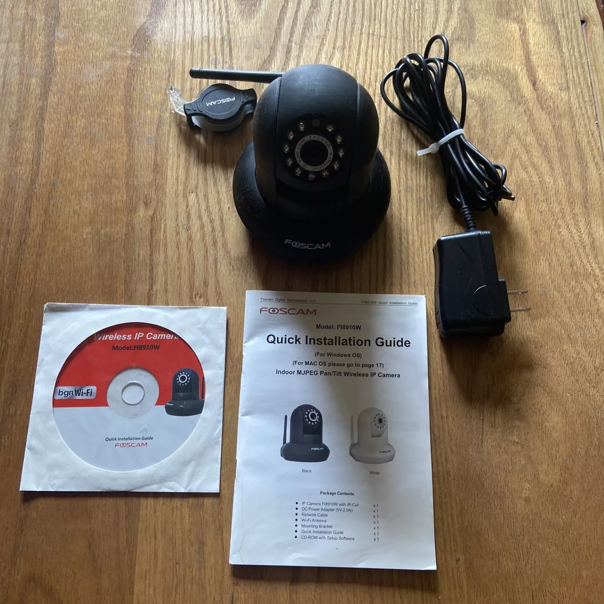 Foscam wireless ip camera f18910w 2025
