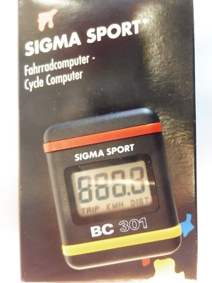 Sigma BC301 Fahrradcomputer - Fahrrad NOS