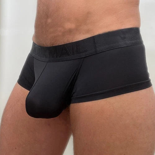 JOCKMAIL Herren Bulge Pouch Translucent Boxer Unterwäsche Shorts Trunks Unterhose - Bild 12 von 17