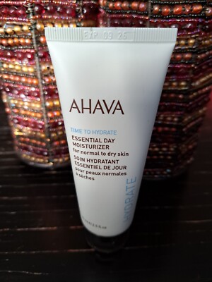 AHAVA Time to Hydrate Essential Day Moisturizer~2.5oz Sealed~Free Shipping 