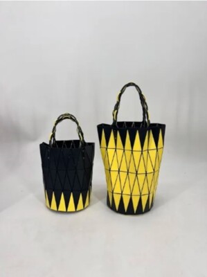100% Original Issey Miyake Baobao Basket Bucket Bag Women 100% Original Issey Miyake Baobao Basket Bucket Bag Women