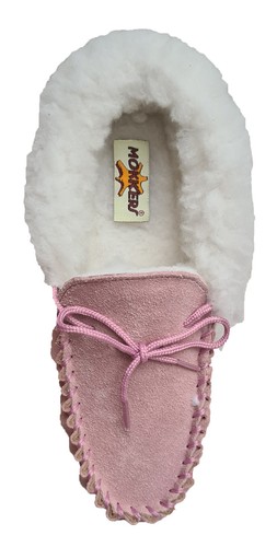 Ladies Mokkers Moccasins Slippers Emily Suede Comfy Wool Lined Indoor Shoe UK3-9 - Picture 16 of 25