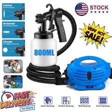 Handheld 650W Electric Spray Gun Painting Tool 800ML HVLP Paint Sprayer Machine