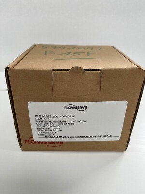 Flowserve 600 32 708 0 EUROPAC 600-065 Q69Q69M87 G55G30 SEAL FOR P0125A