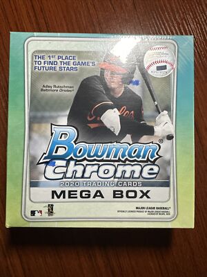 2020 BOWMAN CHROME Baseball Sealed Mega Box JROD DOMÍNGUEZ VOLPE WITT ADLEY !!!!