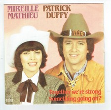 Mireille Mathieu & P. Duffy Vinyl 45 Runden 7 " Together We'Re Strong - Arabella