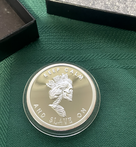 2013 1oz Your Highness - Slave Queen/Cannabis SBSS Proof Round In Box + Capsule - Picture 13 of 17