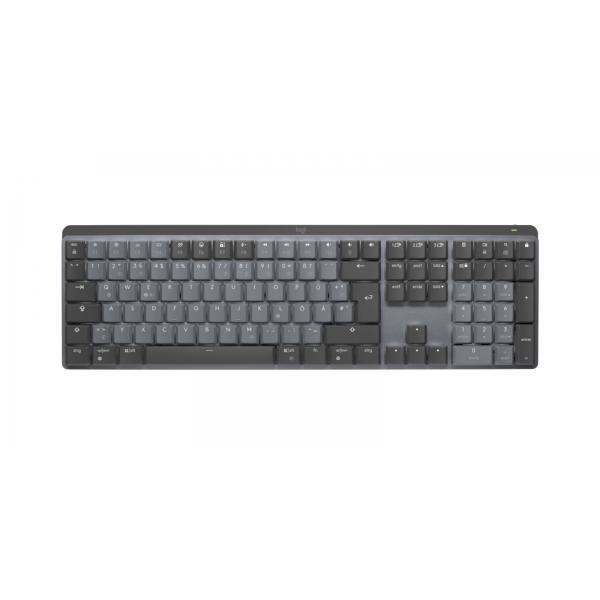 Logitech MX Mechanical tastiera RF senza fili + Bluetooth QWERTZ Tedesco Grafite