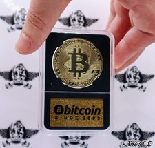 bitcoin - Sammleredition (Gold) + Infocard